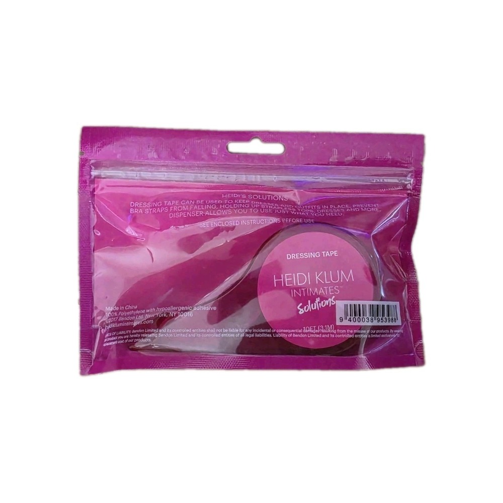 Heidi Klum Intimates Solutions Double Sided Dress TAPE 10ft Disposable NEW #1051